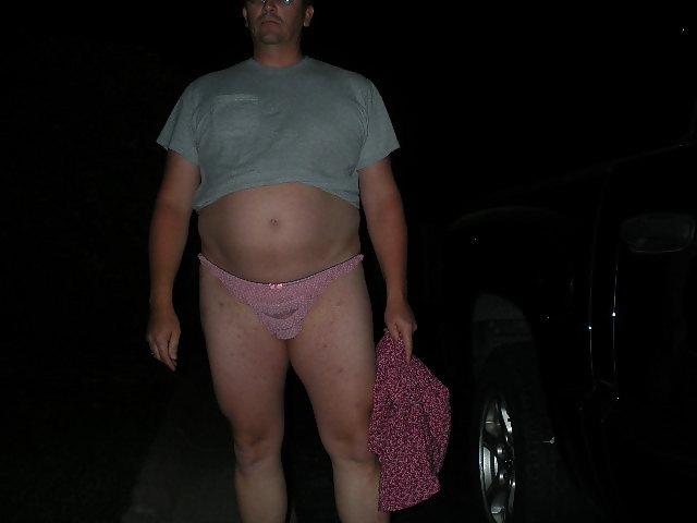 18P Sissy outside