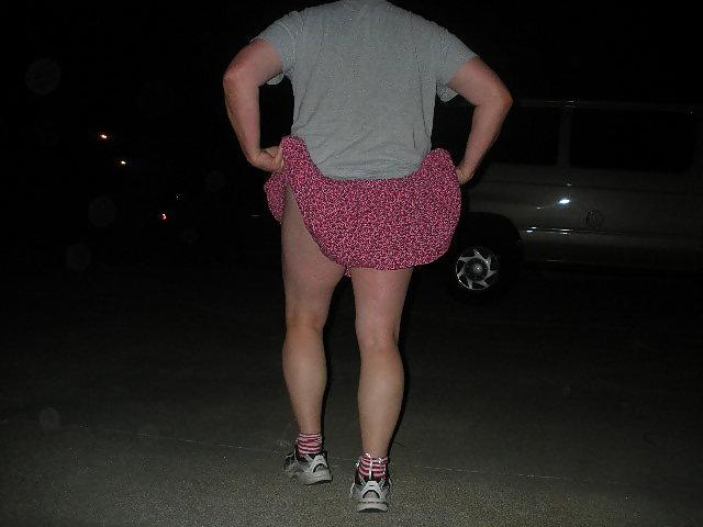 18P Sissy outside