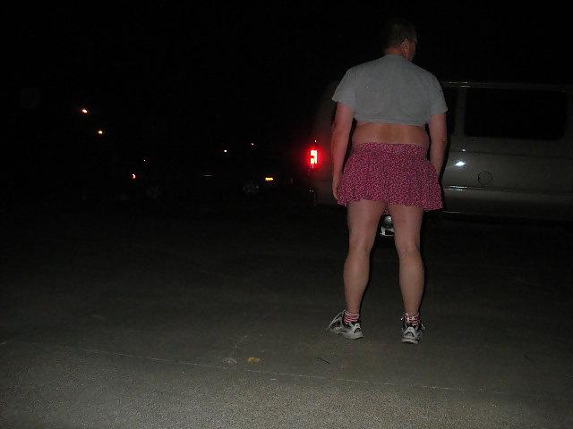18P Sissy outside