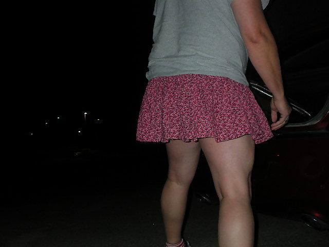 18P Sissy outside