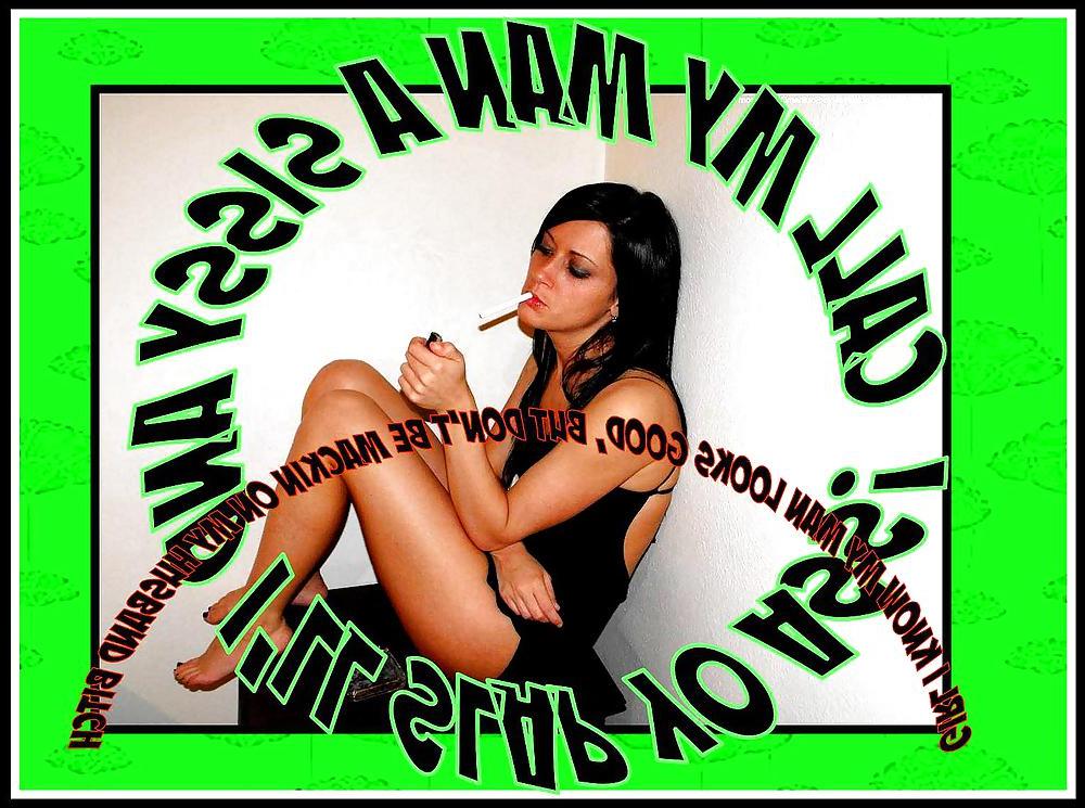 16P CALL MY MAN A SISSY I'LL SLAP YO ASS