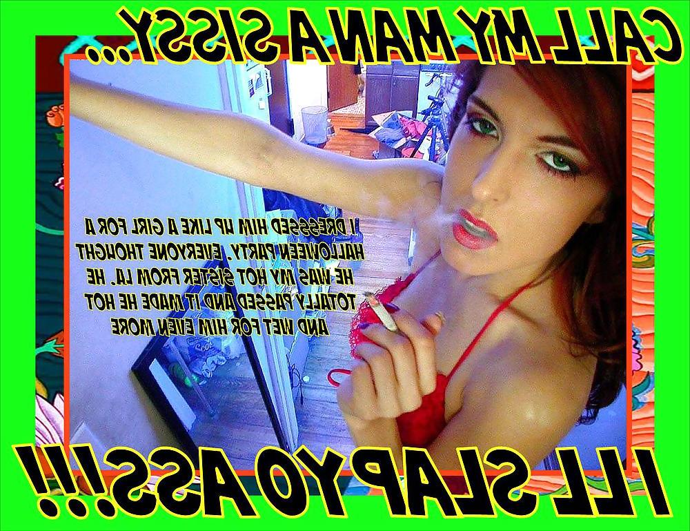 16P CALL MY MAN A SISSY I'LL SLAP YO ASS