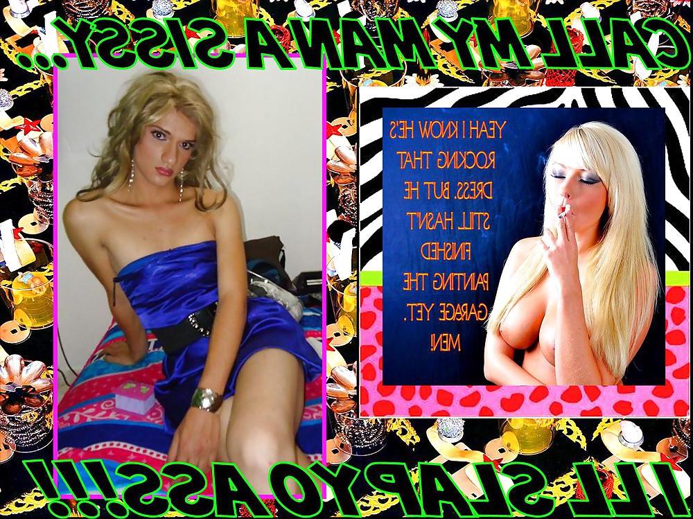 16P CALL MY MAN A SISSY I'LL SLAP YO ASS