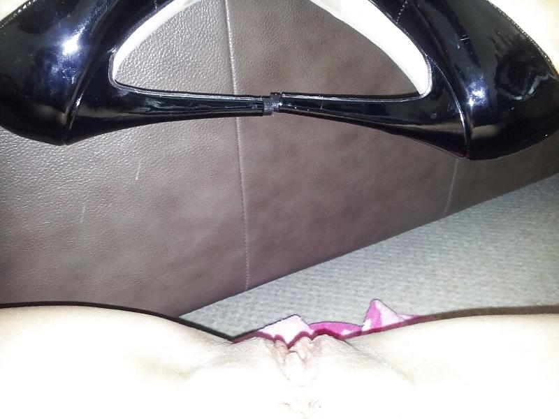 11P I luv my peep toe shoes ilike to feel horny at work