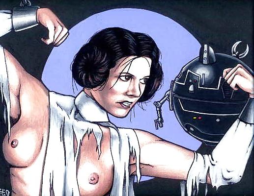 22P Princess Leia Orgasma ( Best of Star Whores)