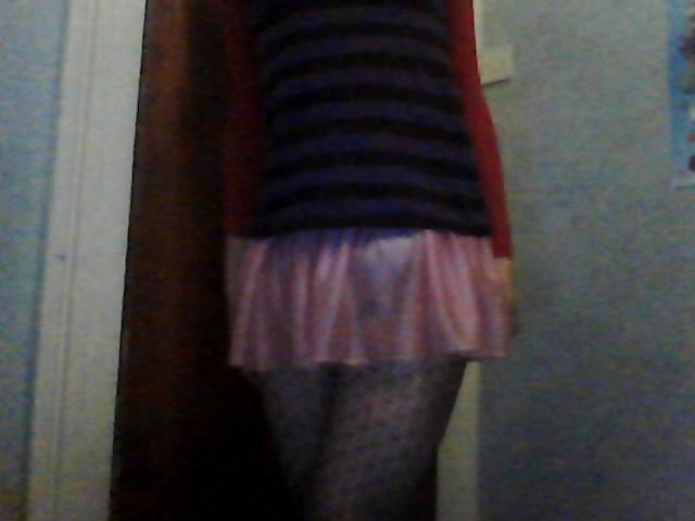 5P Sissy in a pink tutu