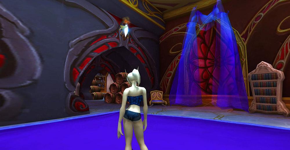 25P Keyla the Blood elf slut, and her Night elf friend.