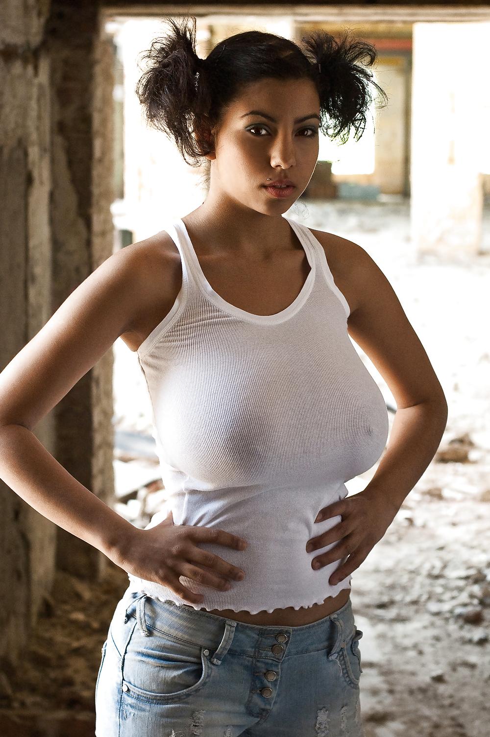 15P Lena - Busty Girl With Huge Breasts