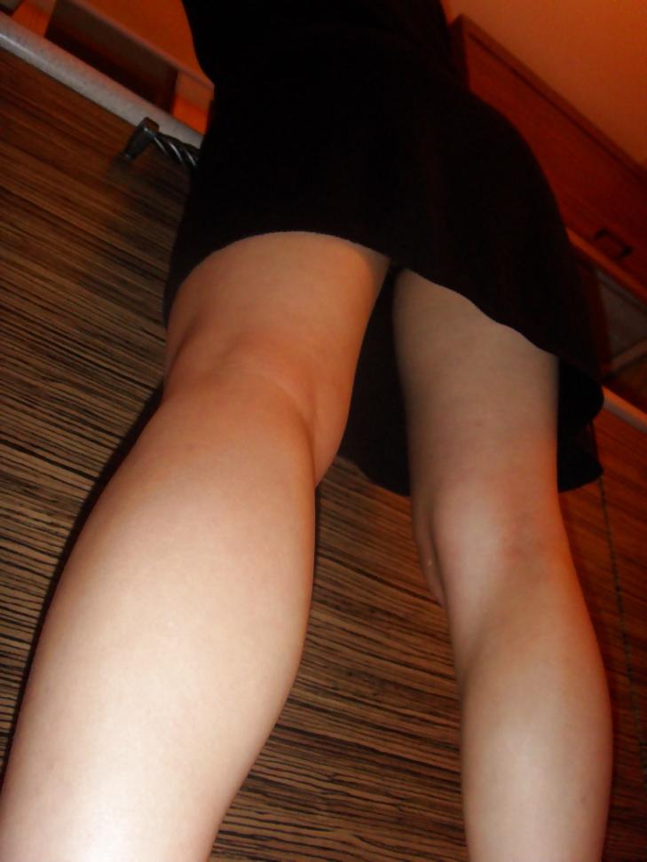 18P Friend's korean wife upskirt