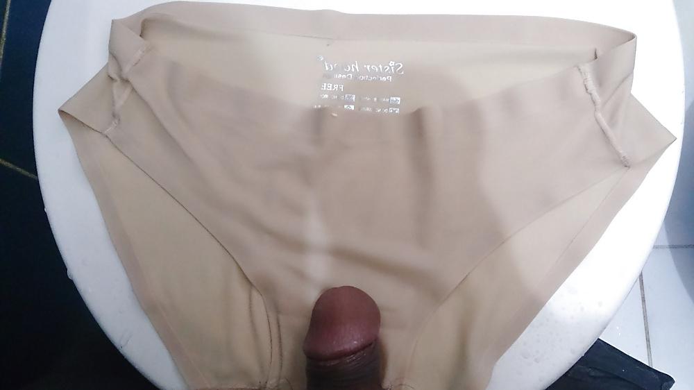 9P Wife's sister in law's panty.