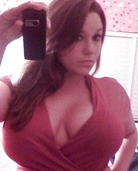 23P Hot Huge Titted  Self Shot Amateur Brunette