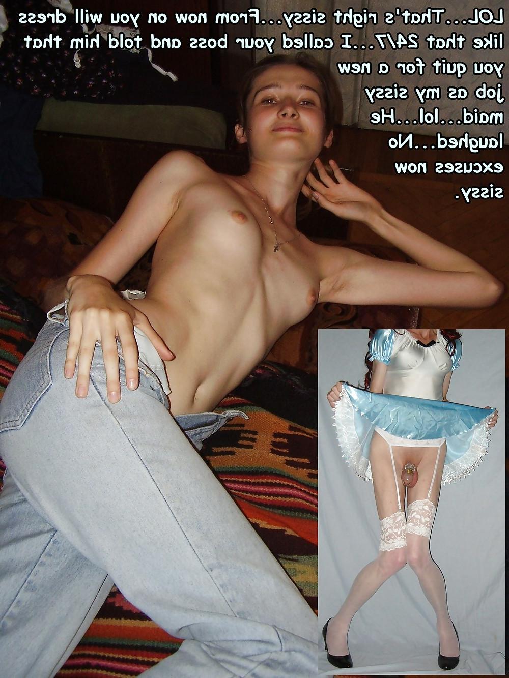 15P Even more sissy captions i found 