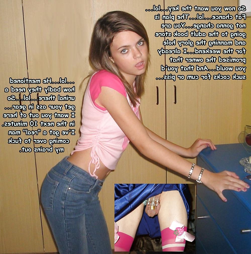 15P Even more sissy captions i found 