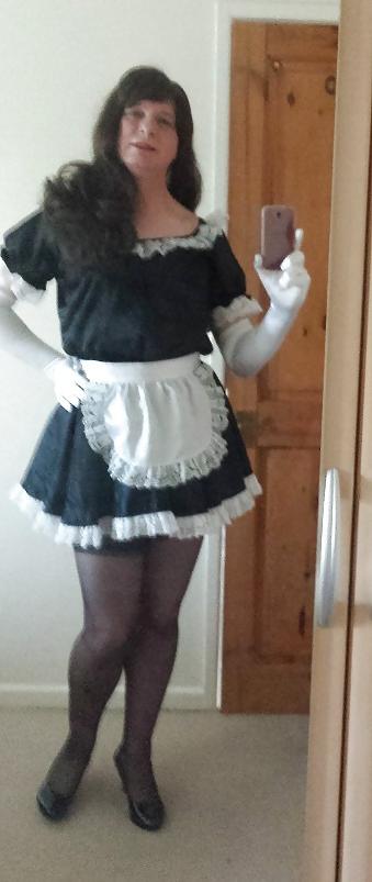 15P Sissy Angela Dressed