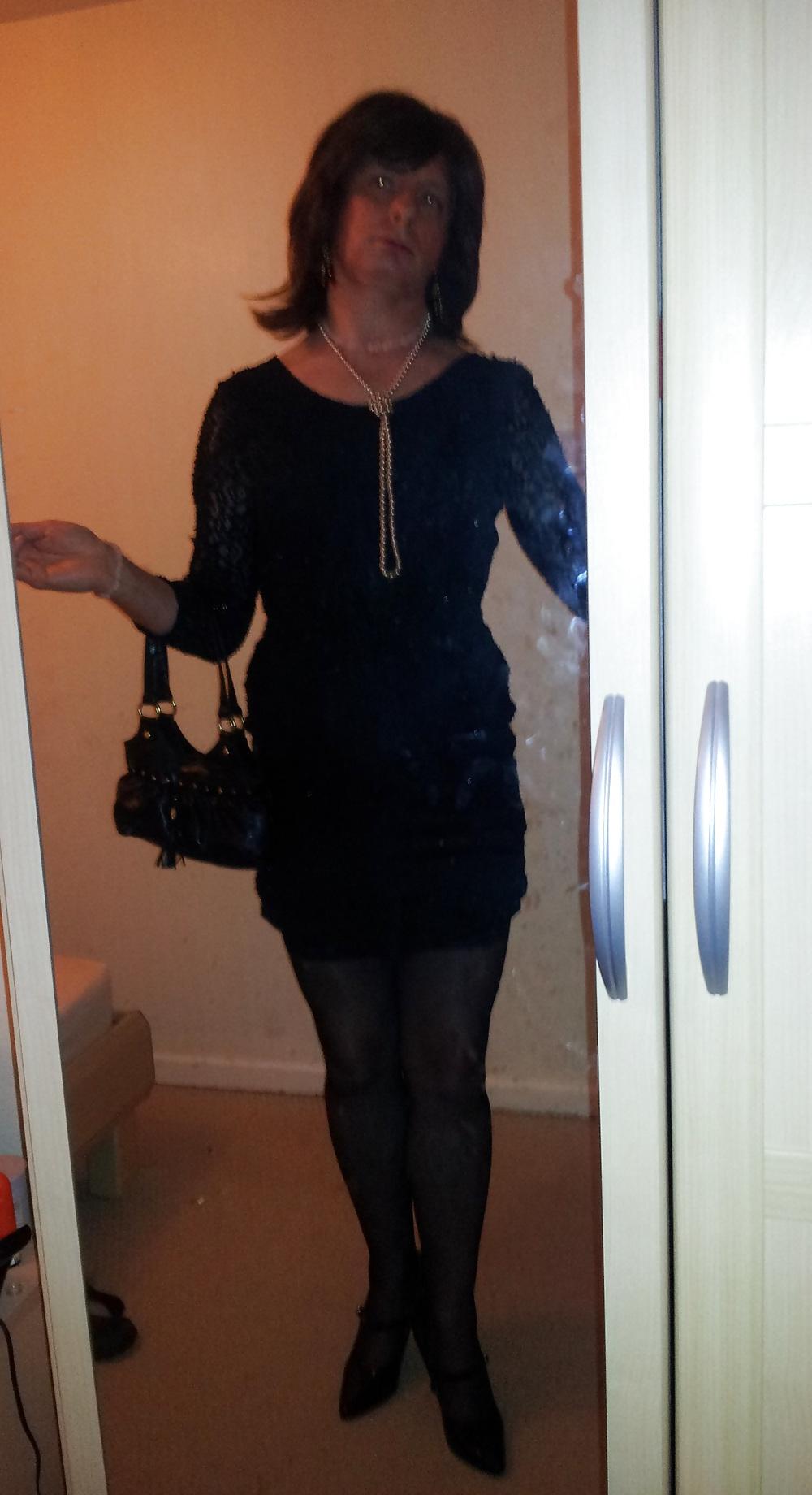 15P Sissy Angela Dressed