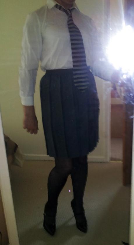 15P Sissy Angela Dressed