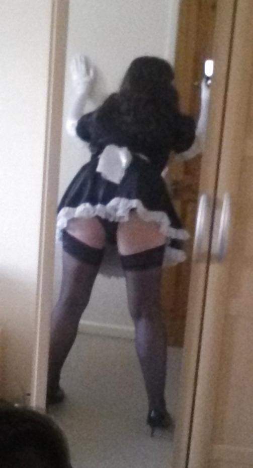 15P Sissy Angela Dressed
