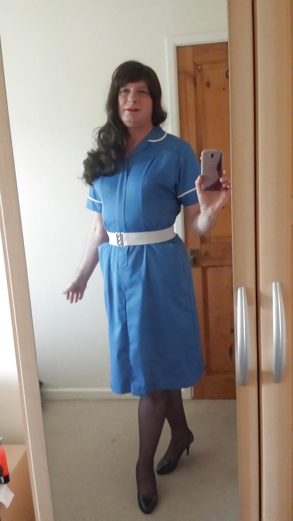 15P Sissy Angela Dressed