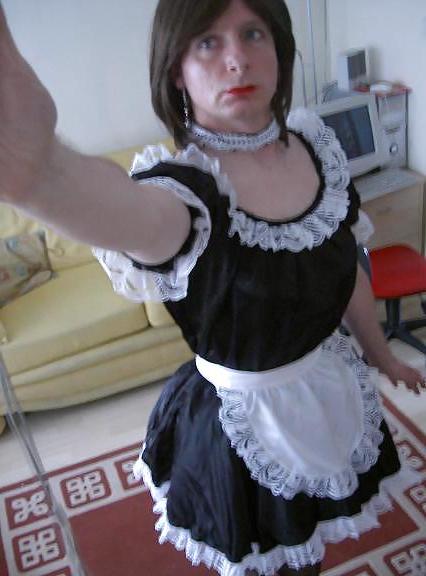 15P Sissy Angela Dressed
