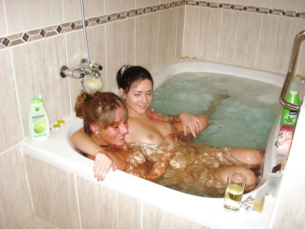 18P My Bi wife and her friend on our wedding day