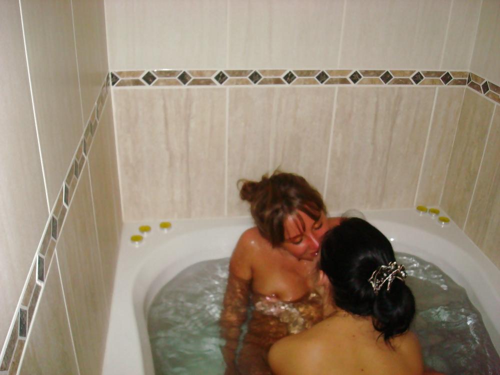 18P My Bi wife and her friend on our wedding day