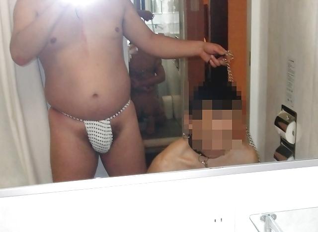 25P Slave roped and training