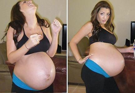 17P Huge Bellies - Pregnant