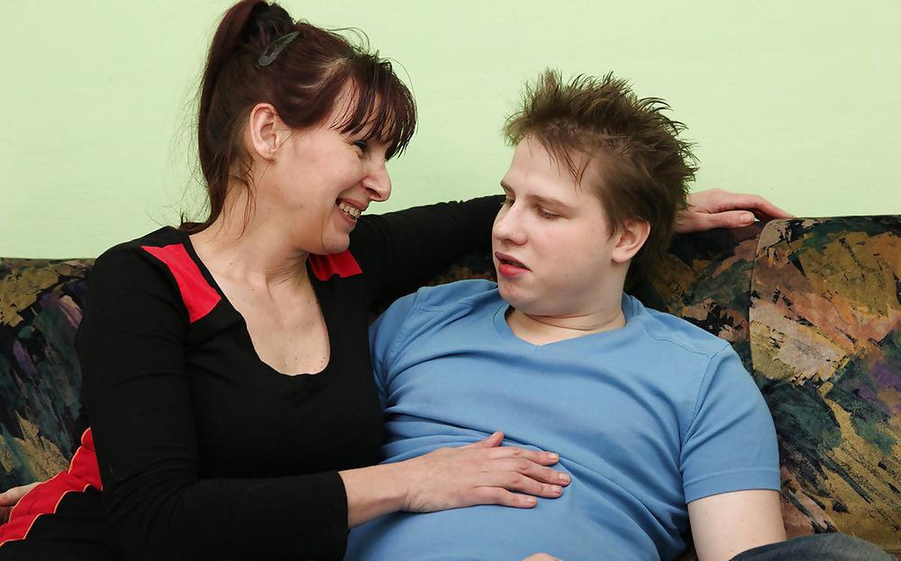 20P Mom Does It With Young Friend