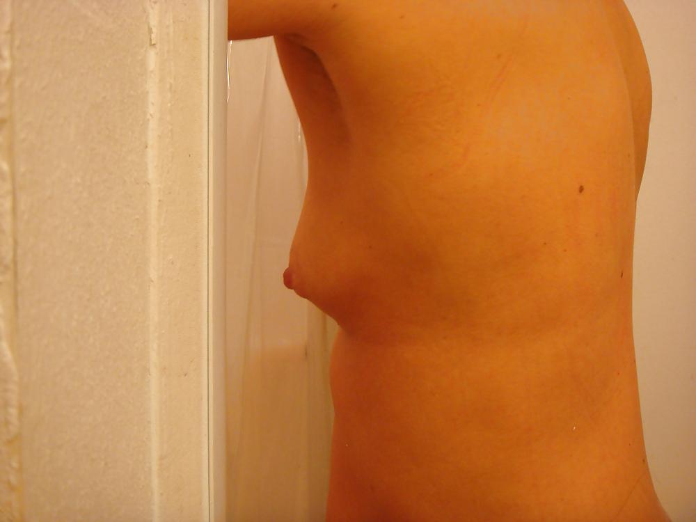 22P Slim Small Tittied Mature Wife