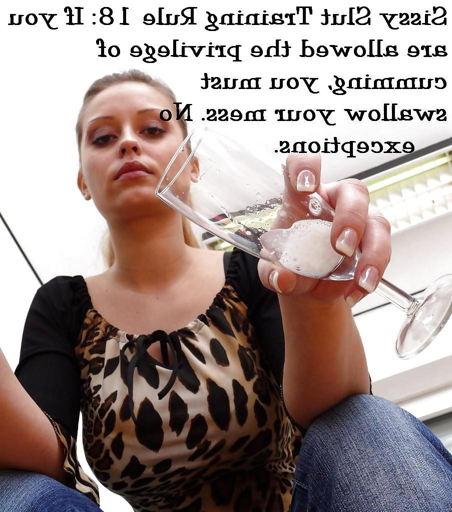 25P Sissy slut training rules