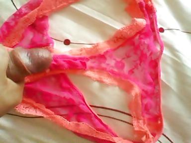 10P Cumming in sister inlaws panties