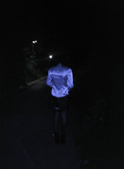 9P Sissy cum whore slut outside!