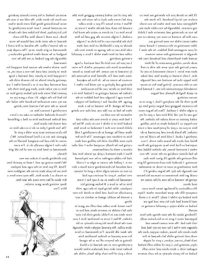 25P FYI - Enslaved Sissies and Maids no.06