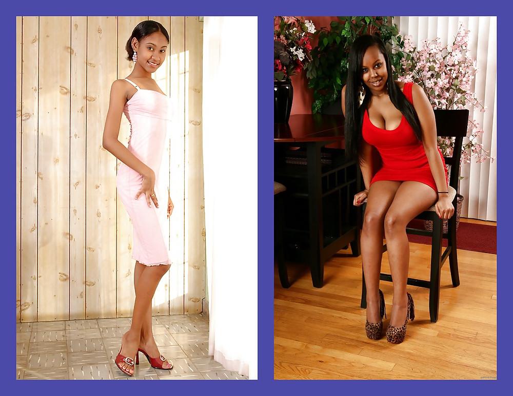 8P Thick vs Slim: Bella vs Ariana