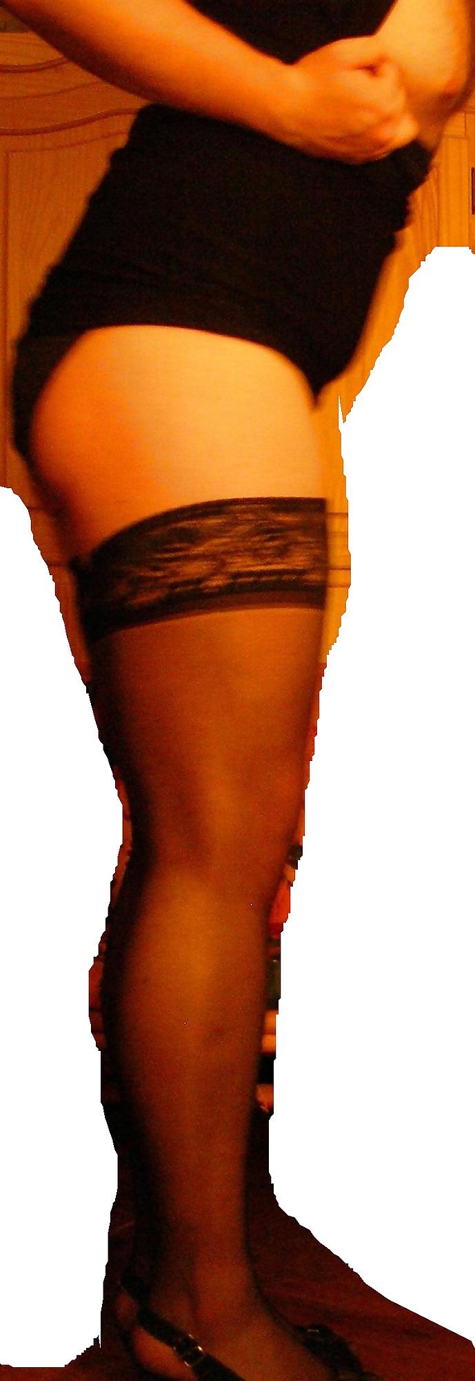25P St.sissy Bp. in black dress 2.