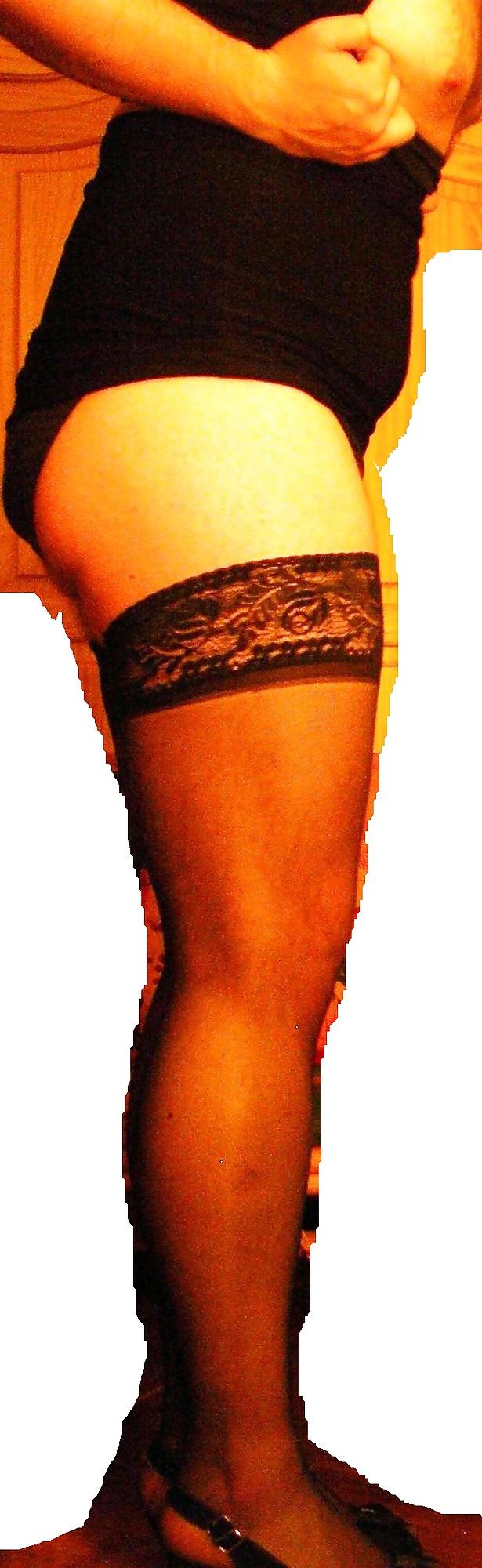 25P St.sissy Bp. in black dress 2.