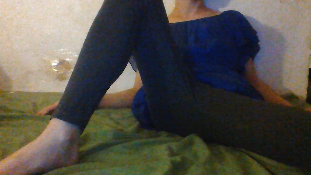 9P More sissy pics with foot fetish 