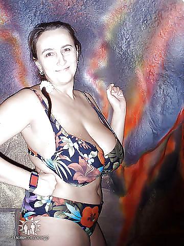 25P Huge natural saggy tits 2