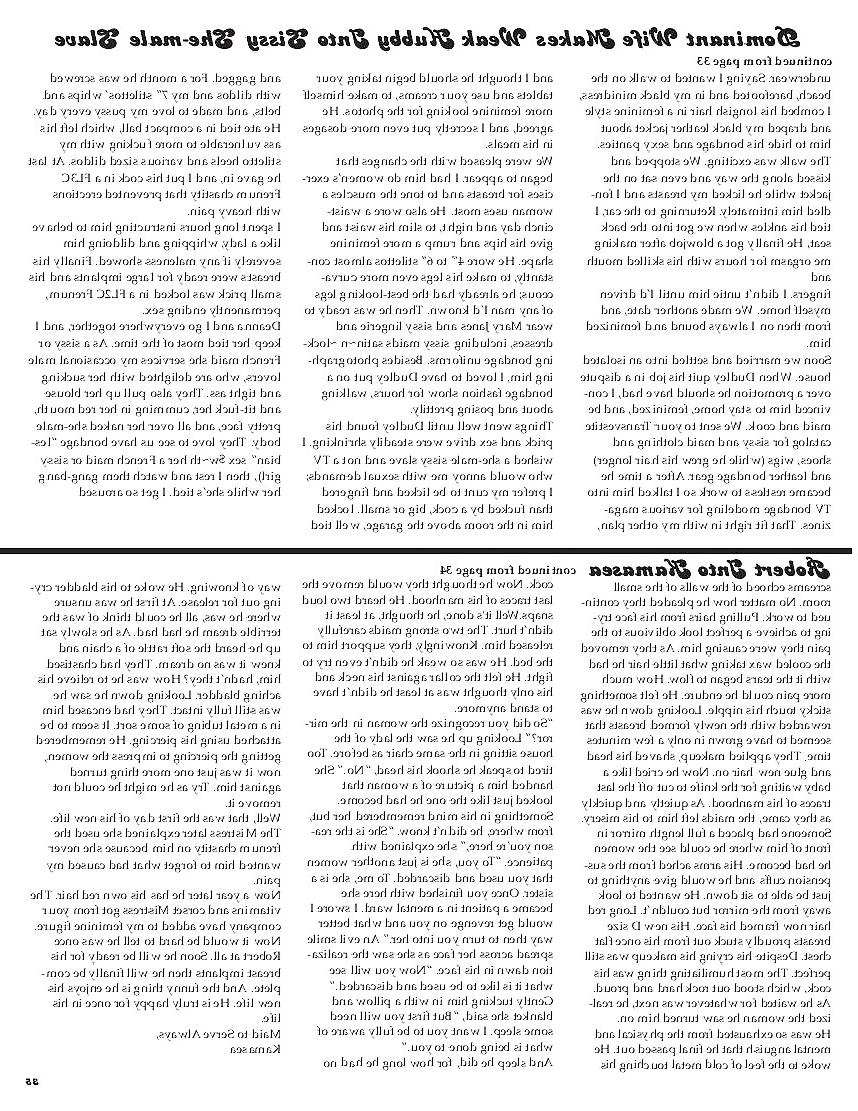 25P FYI - Enslaved Sissies and Maids no.08