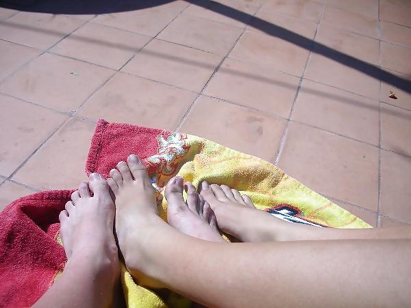 25P Feet mature friend and teen for tributs and cum