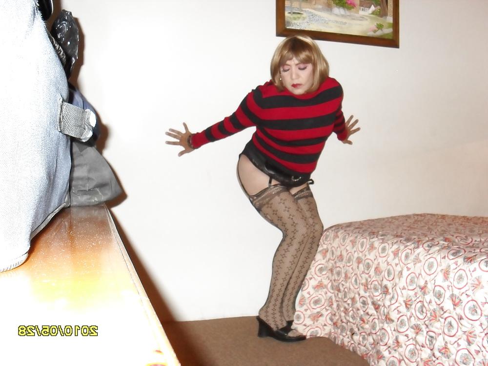 25P Slut Sissy Salma - Blonde