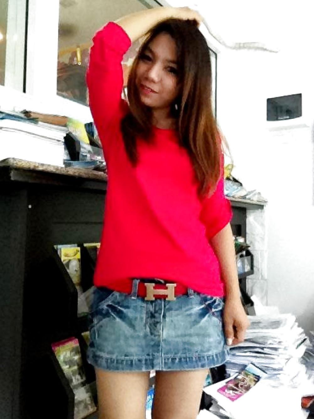 25P Our Thai Girl Friend Sweet  Dar. First time Naked photos 