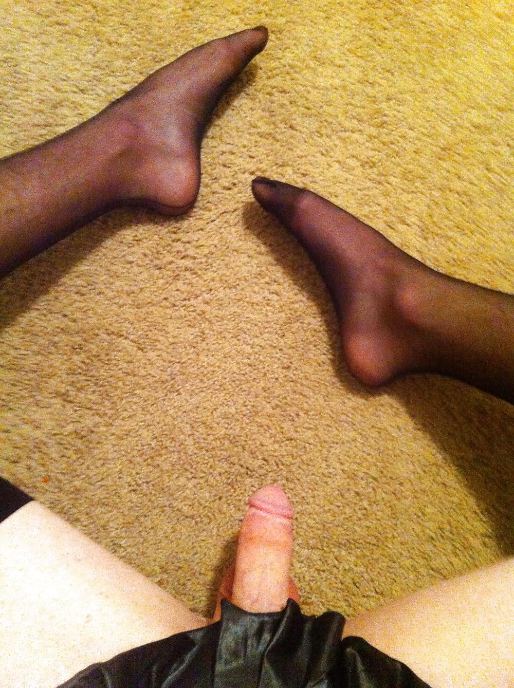 15P Sissy cock under my skirt! 