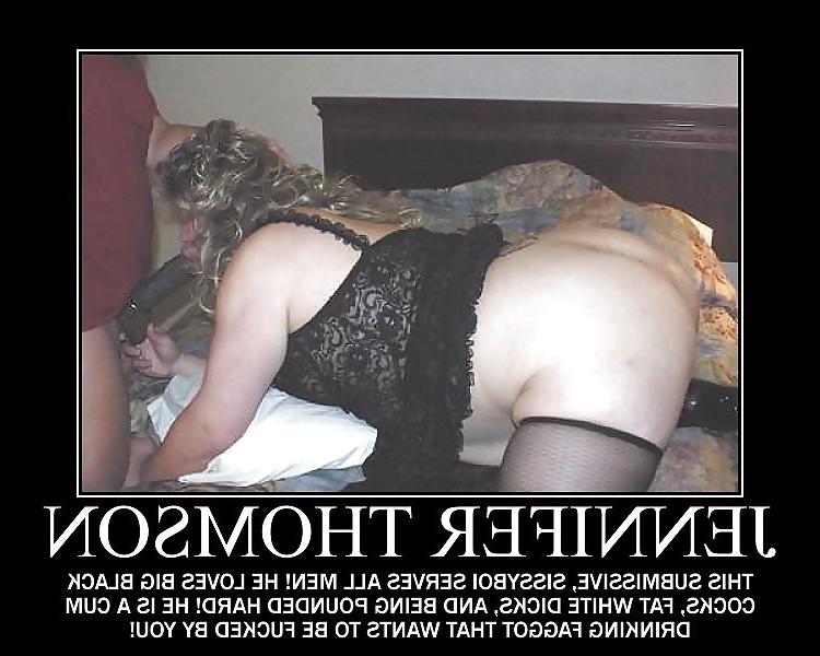 4P Sissy Faggot Jennifer Exposed Captions 2