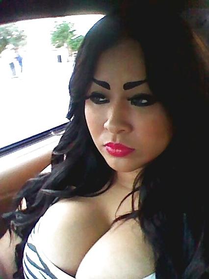 25P Latina mild with big tits and huge fake eyebrows