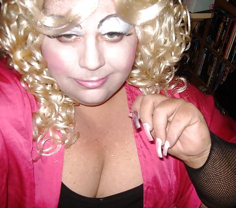 14P BBW Sissy Diane- Trying different looks