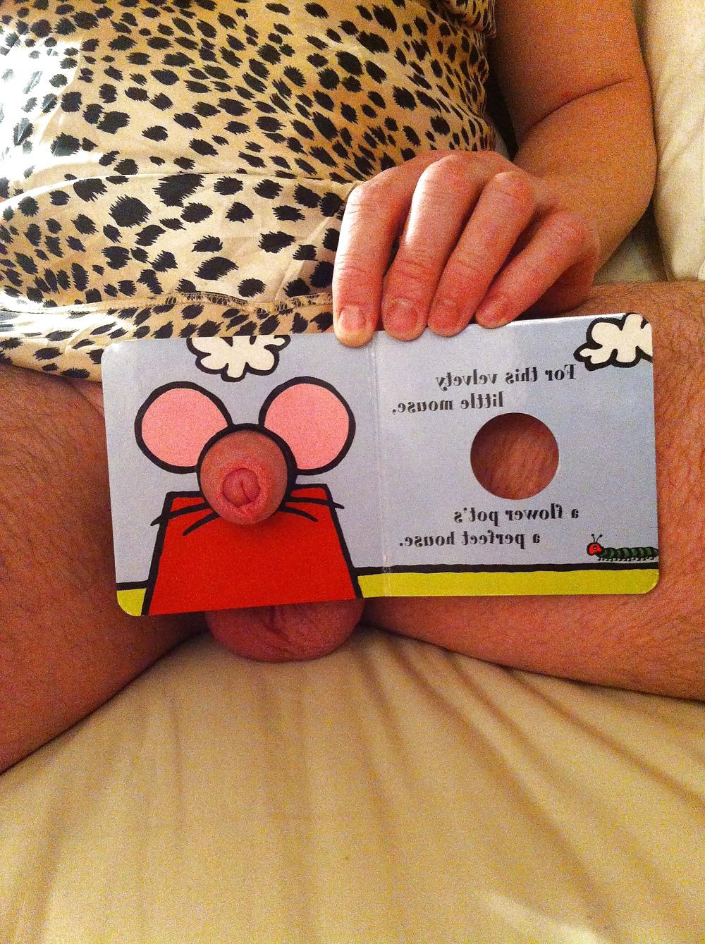10P Sissy Jemima's  tiny baby mouse becomes famous