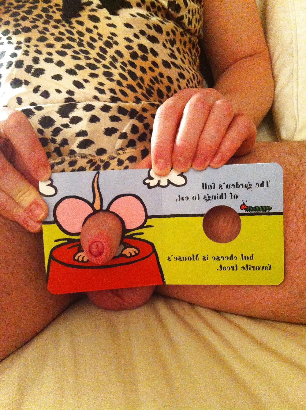 10P Sissy Jemima's  tiny baby mouse becomes famous