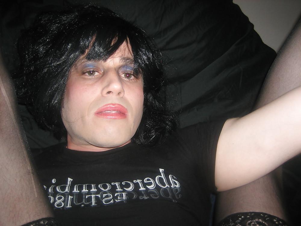 14P Fag sissy shows her fuck body