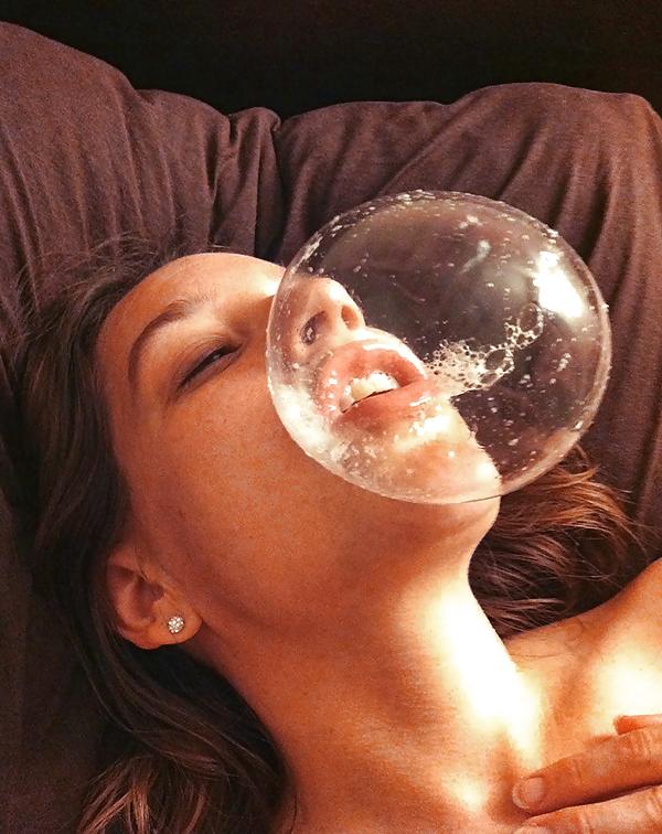 19P Sloppy cum bubbles 